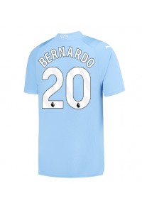 Fotbalové Dres Manchester City Bernardo Silva #20 Domácí Oblečení 2023-24 Krátký Rukáv